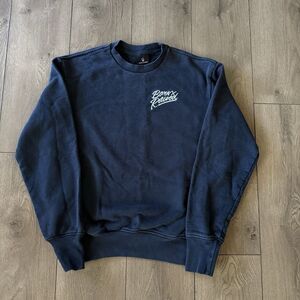 Born X Raised Streetwear Logo Navy Blue Men’s Crewneck Sweatshirt Heavyweight M